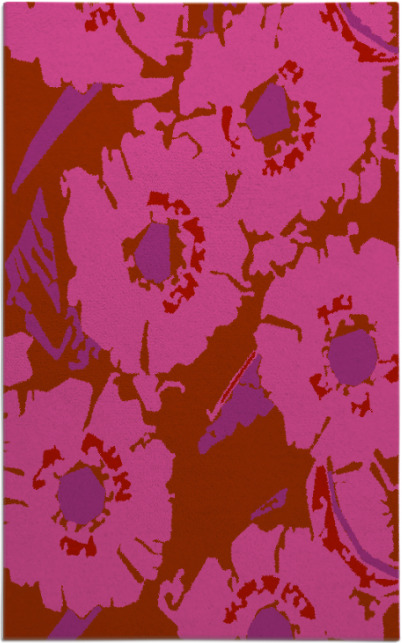 popping poppy rug - item 676903