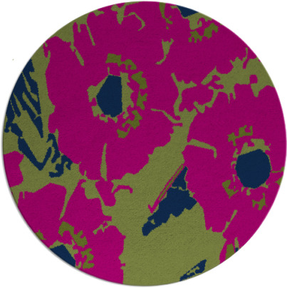 popping poppy rug - item 677038