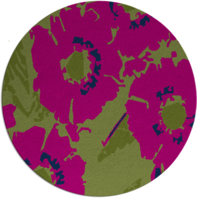 popping poppy rug - item 677040