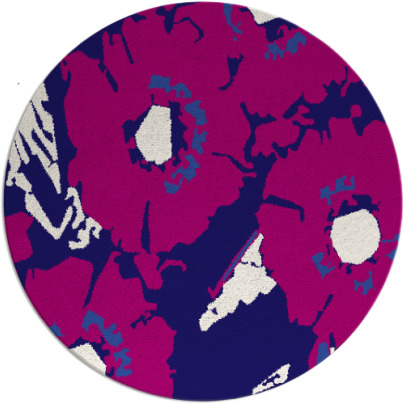 popping poppy rug - item 677108