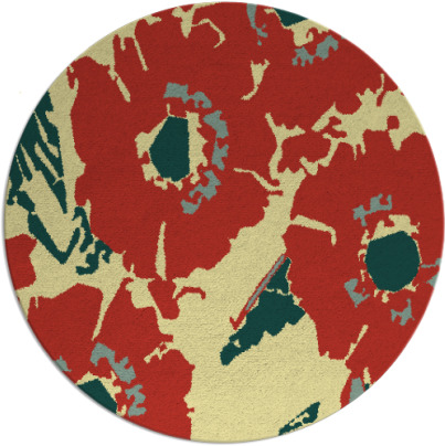 popping poppy rug - item 677205