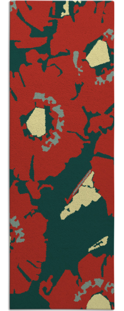 popping poppy rug - item 677558