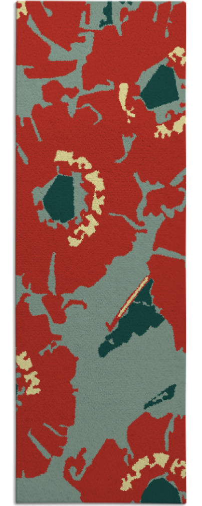 popping poppy rug - item 677559