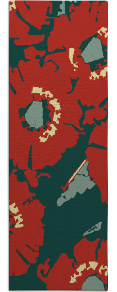 popping poppy rug - item 677560