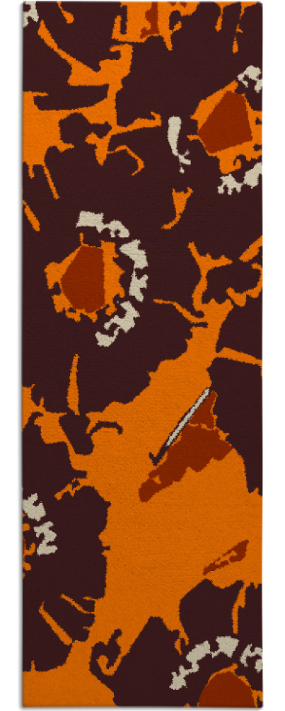 popping poppy rug - item 677672