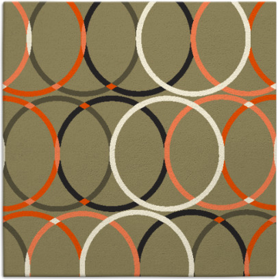 its a round rug rug - item 706175