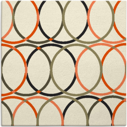 its a round rug rug - item 706176