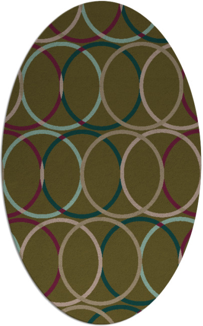 its a round rug rug - item 706337