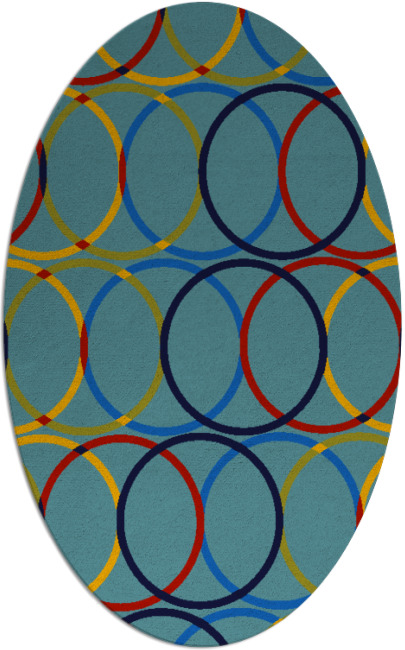 its a round rug rug - item 706387