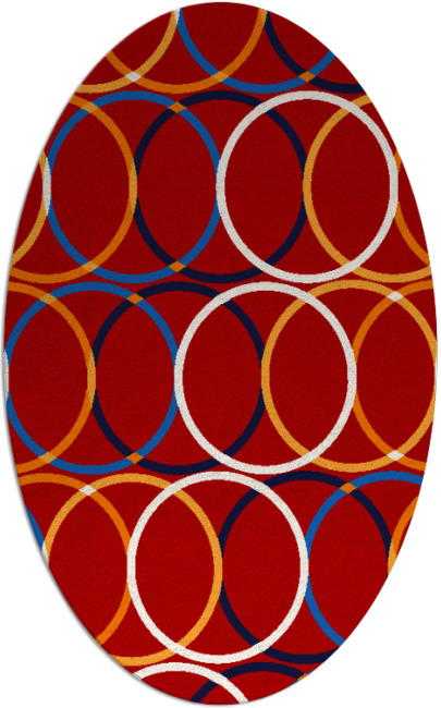 its a round rug rug - item 706457