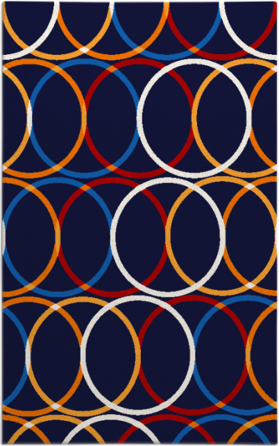 its a round rug rug - item 706811