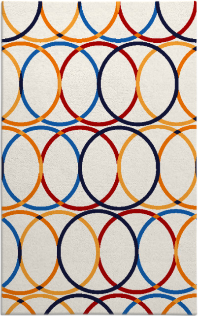 its a round rug rug - item 706812