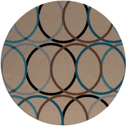 its a round rug rug - item 706939