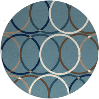 its a round rug rug - item 706946