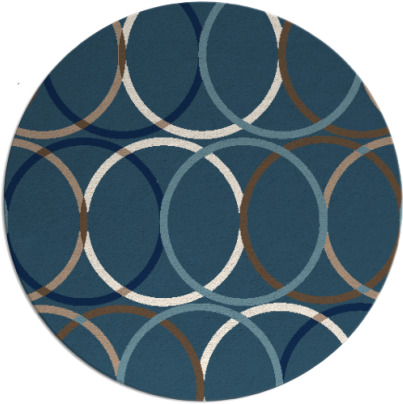 its a round rug rug - item 706947