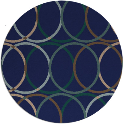 its a round rug rug - item 706953