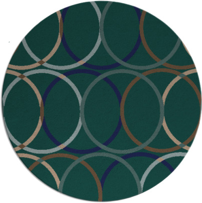 its a round rug rug - item 706955