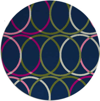 its a round rug rug - item 706957