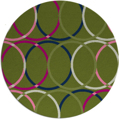 its a round rug rug - item 706959