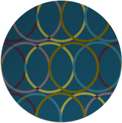 its a round rug rug - item 706981
