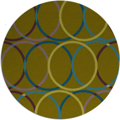 its a round rug rug - item 706984