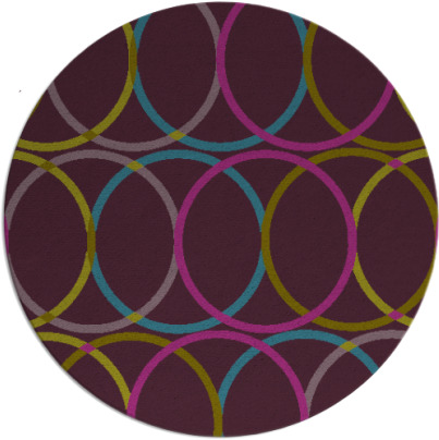 its a round rug rug - item 706987