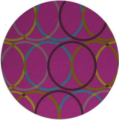 its a round rug rug - item 706988