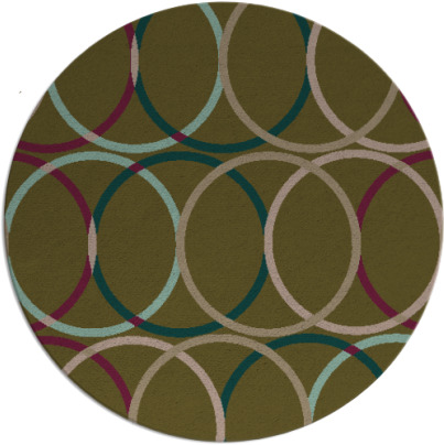 its a round rug rug - item 707041