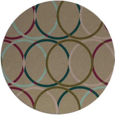 its a round rug rug - item 707042