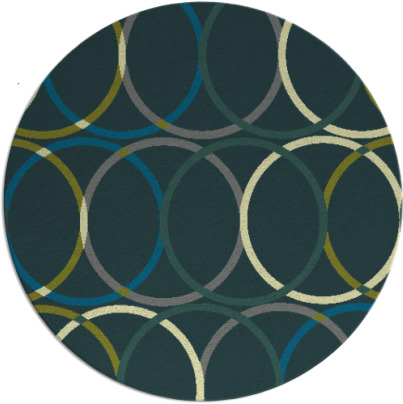 its a round rug rug - item 707052