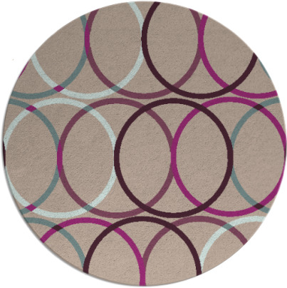 its a round rug rug - item 707077