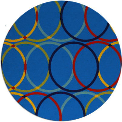 its a round rug rug - item 707089