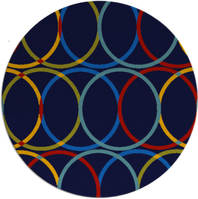 its a round rug rug - item 707092