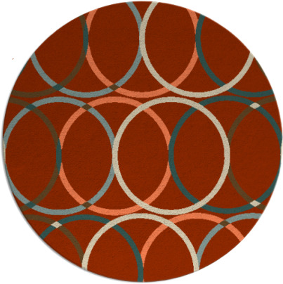 its a round rug rug - item 707119