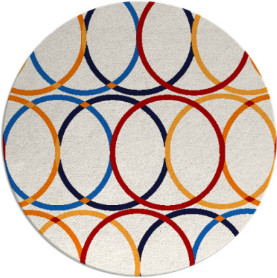 its a round rug rug - item 707162