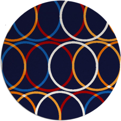 its a round rug rug - item 707163