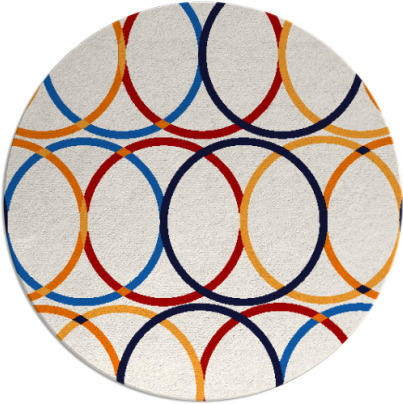 its a round rug rug - item 707164