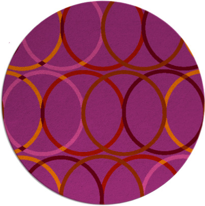 its a round rug rug - item 707176