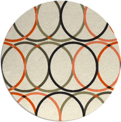 its a round rug rug - item 707230