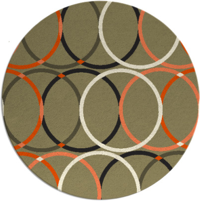 its a round rug rug - item 707231