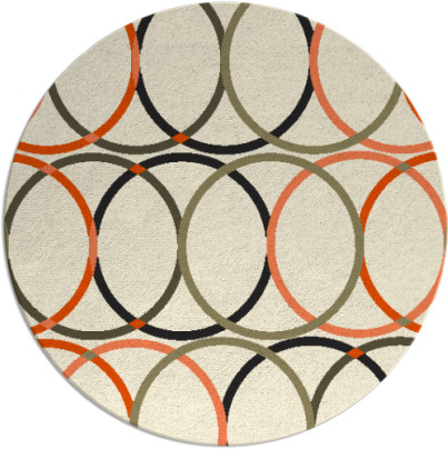 its a round rug rug - item 707232