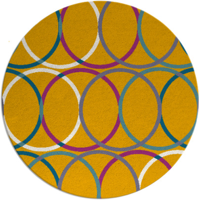its a round rug rug - item 707235