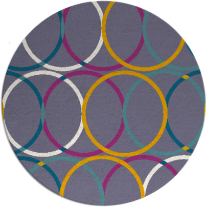 its a round rug rug - item 707236