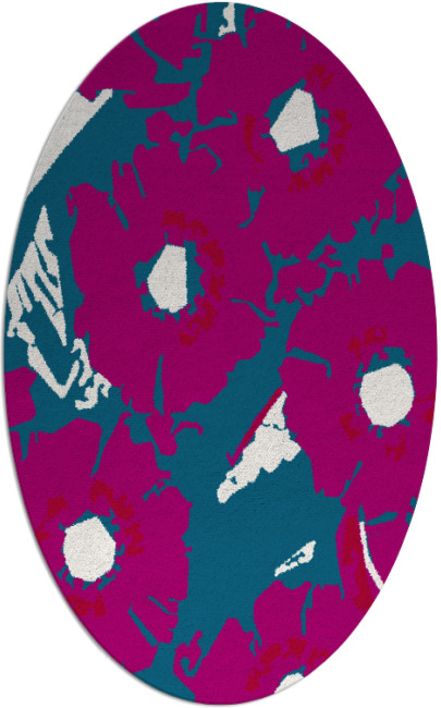 popping poppy rug - item 893322