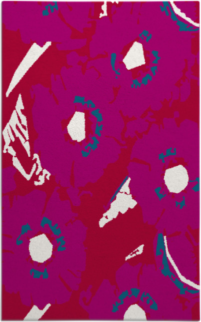 popping poppy rug - item 893324