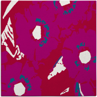 popping poppy rug - item 893336