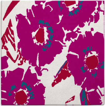 popping poppy rug - item 893337