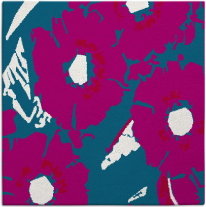 popping poppy rug - item 893338