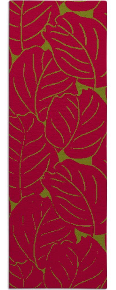 collected leaves rug - item 896380