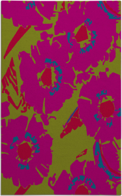 popping poppy rug - item 901171